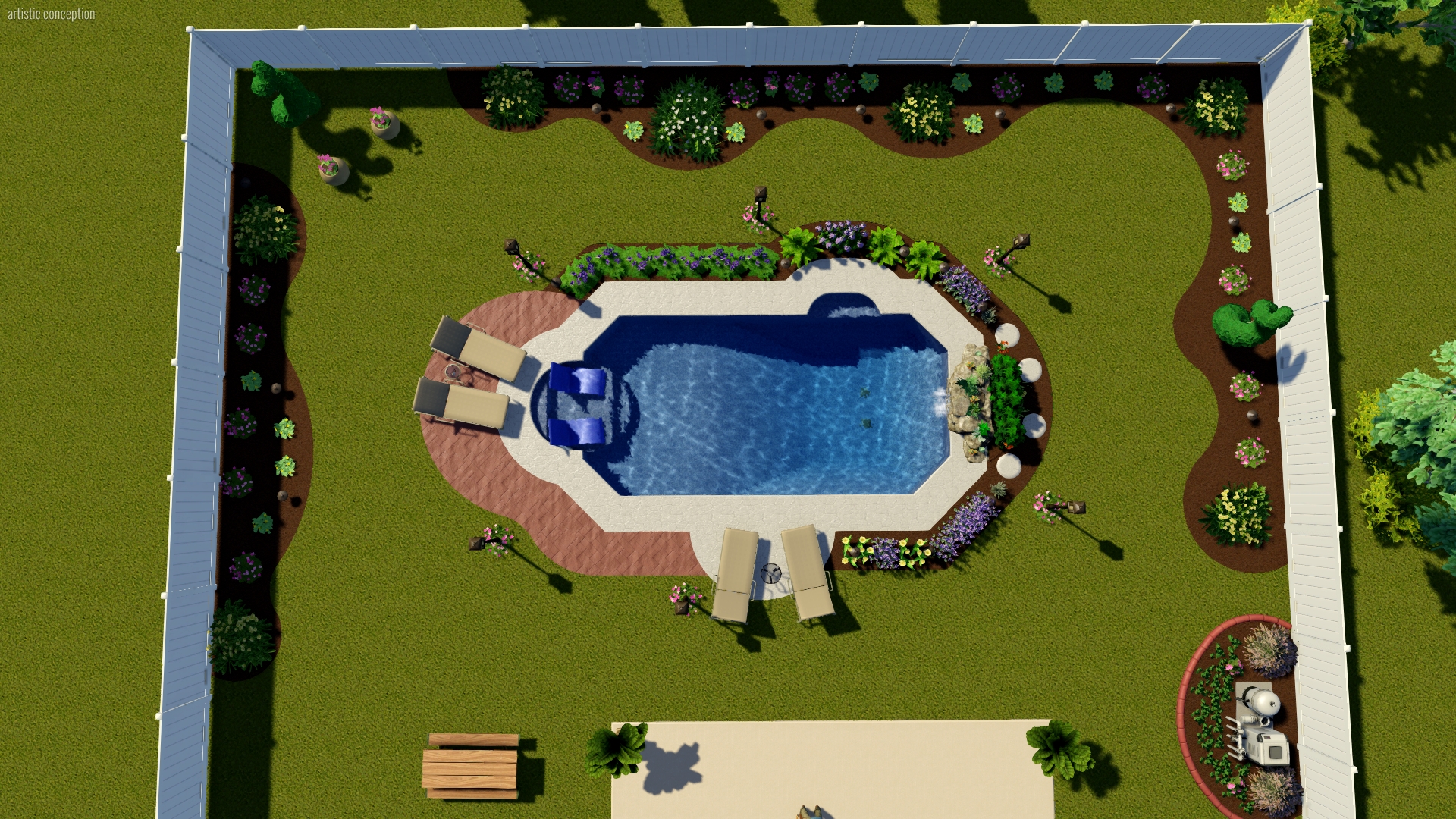 Grecian Pool Shape | Pool Town
