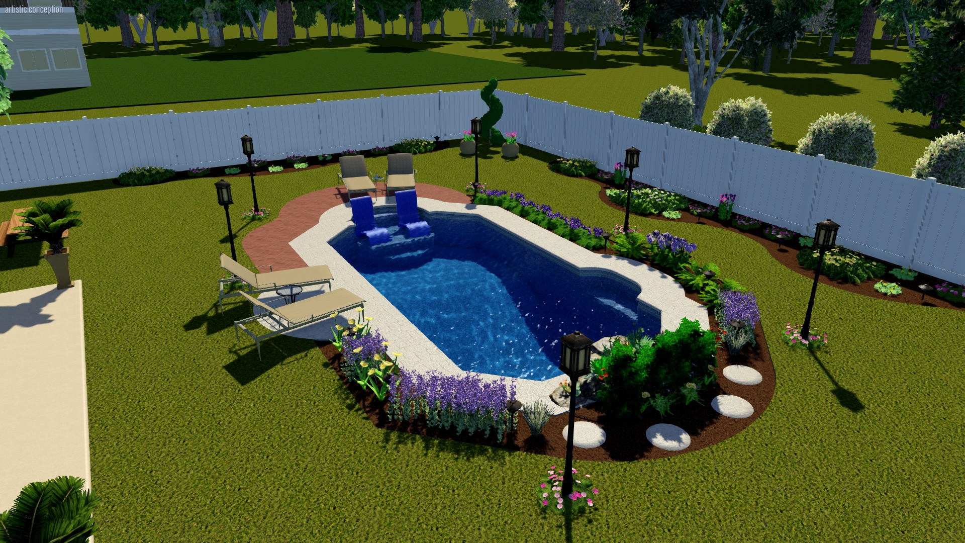 Grecian Pool Shape | Pool Town