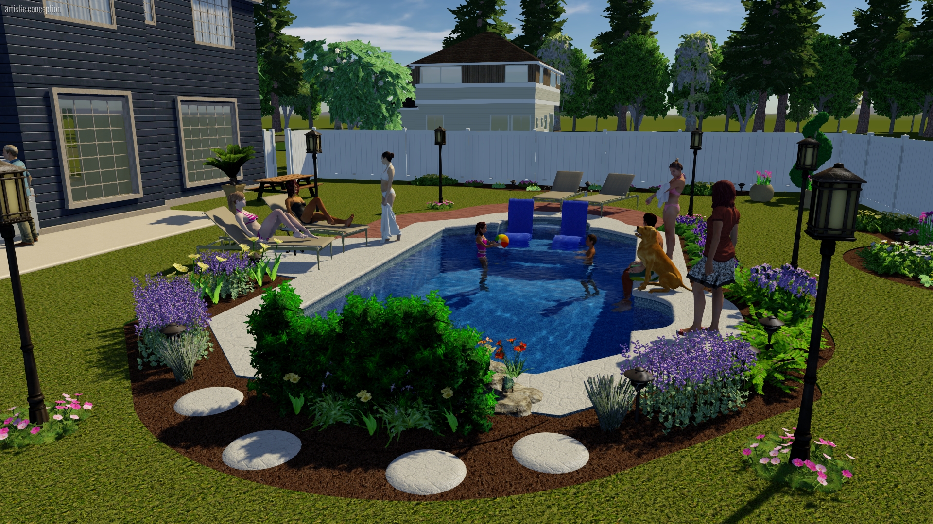 Grecian Pool Shape | Pool Town