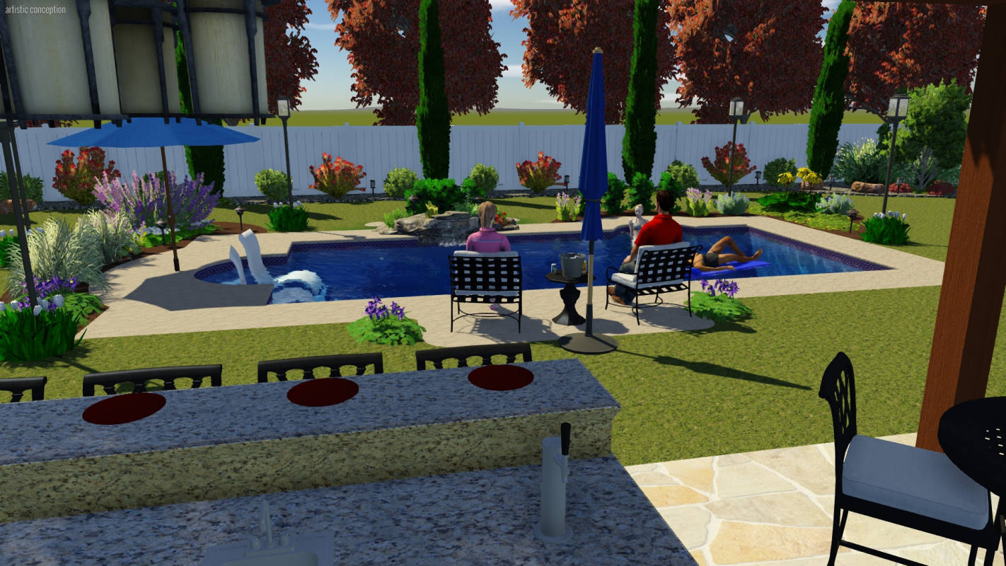 Modern Rectangle | Pool Town NJ