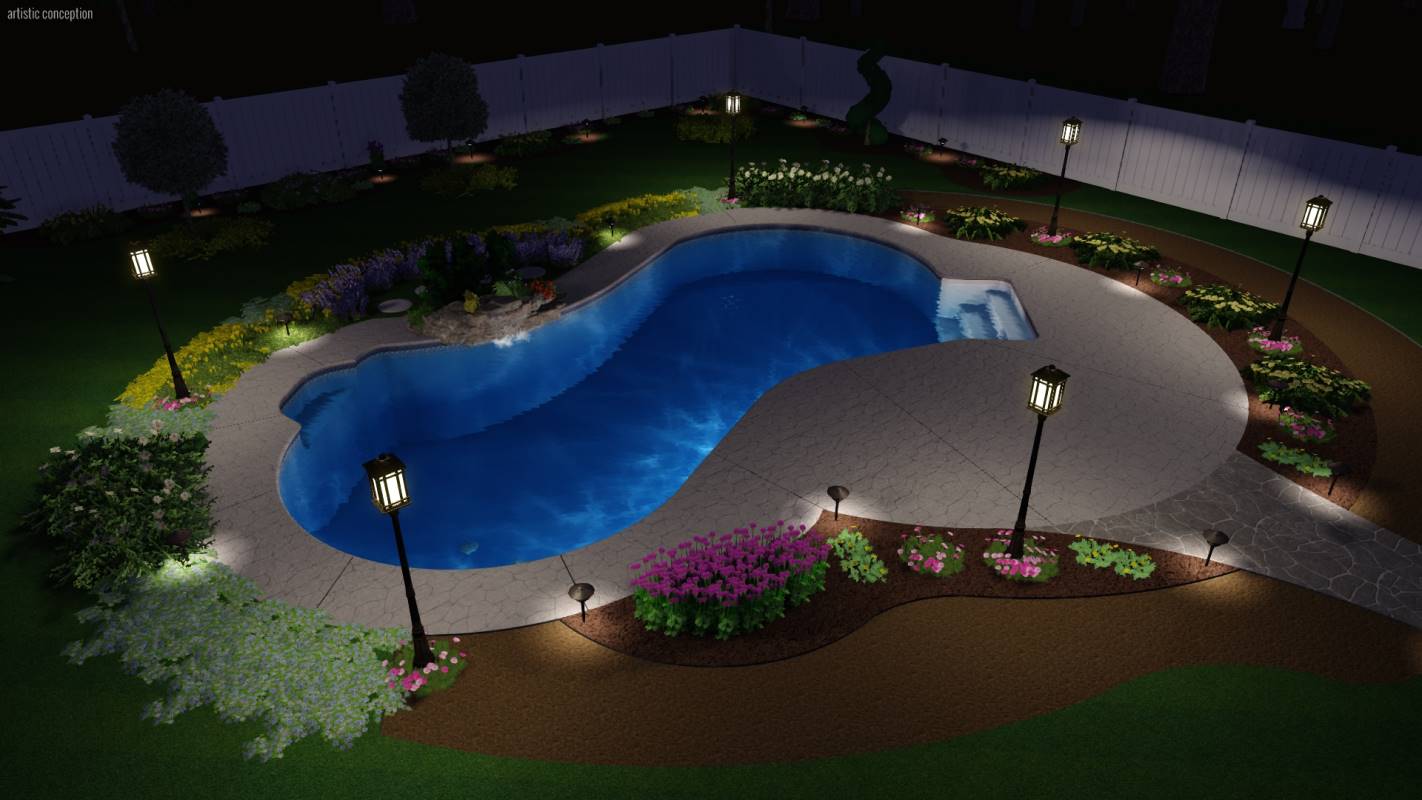 San Tropez Pool Shape | Pool Town