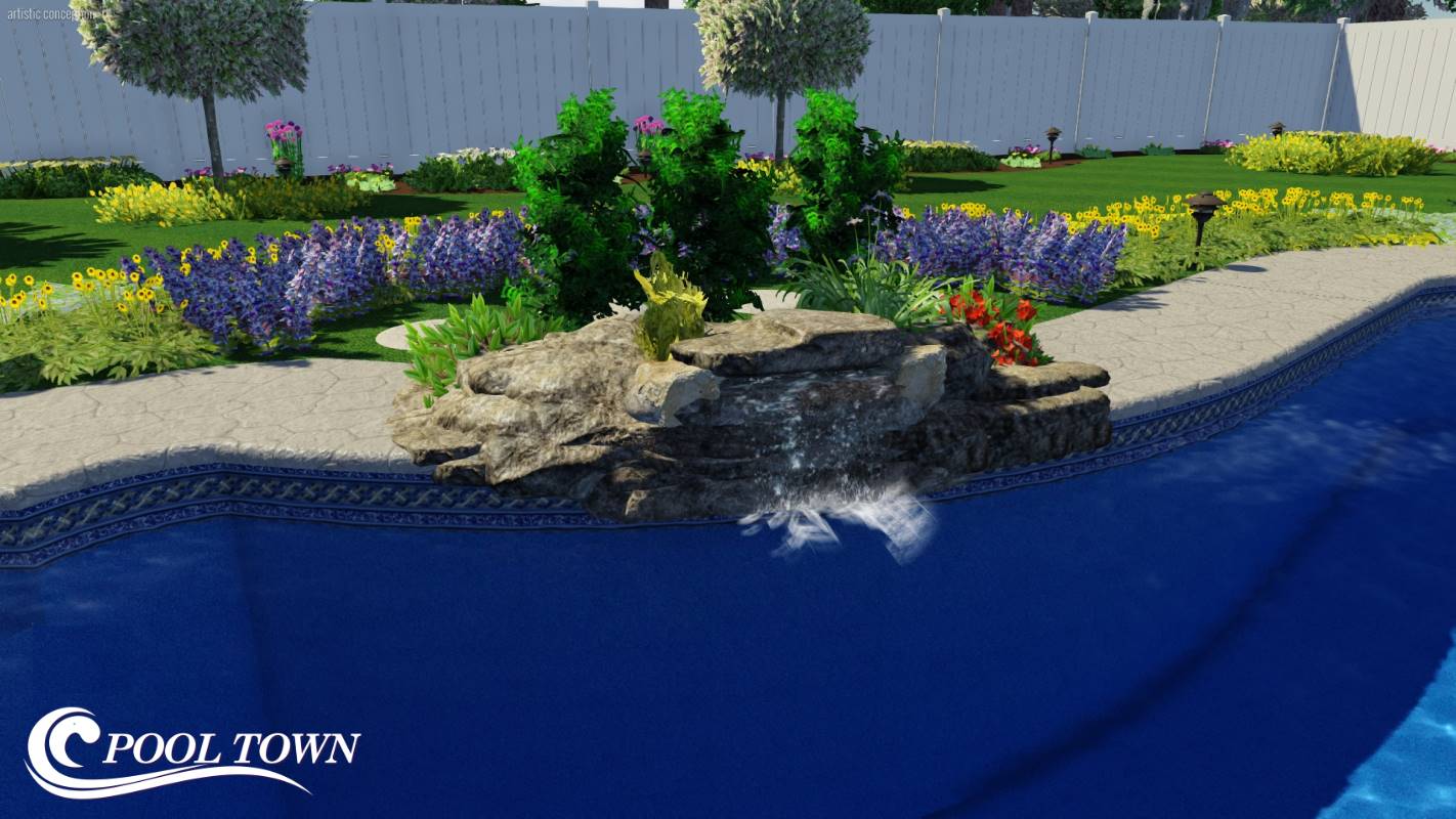 San Tropez Pool Shape | Pool Town