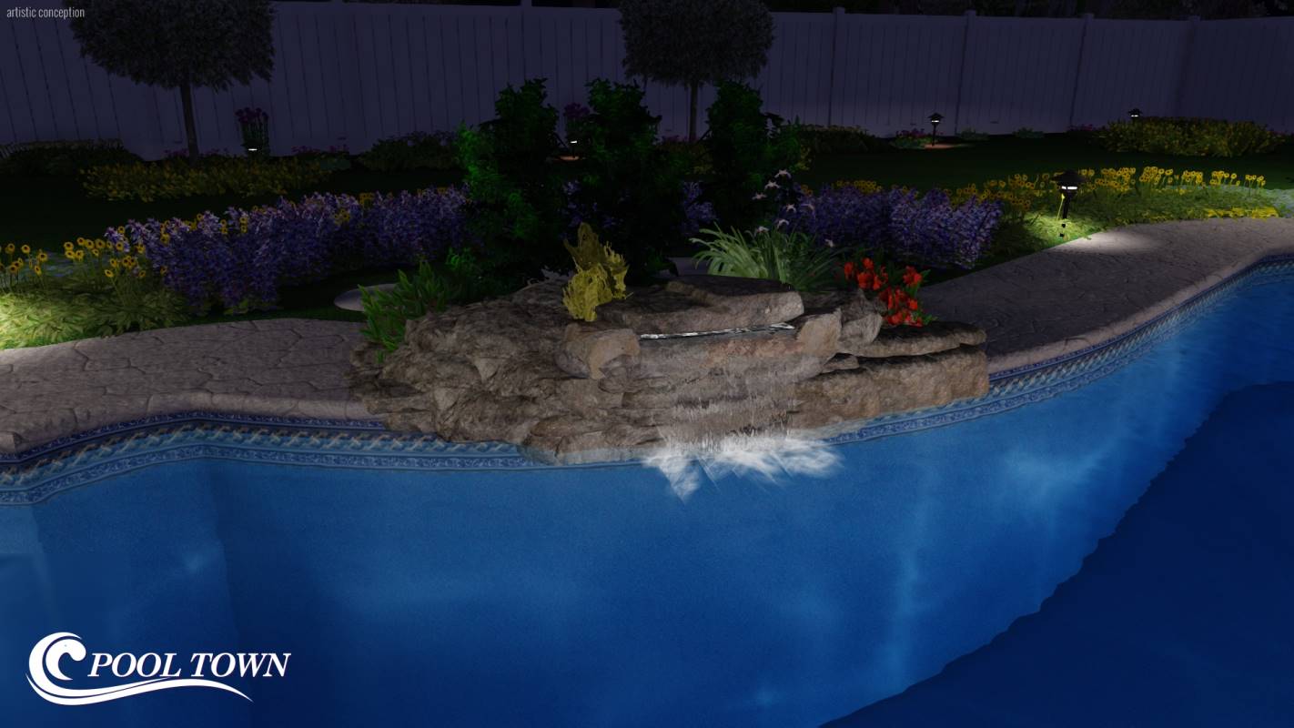 San Tropez Pool Shape | Pool Town
