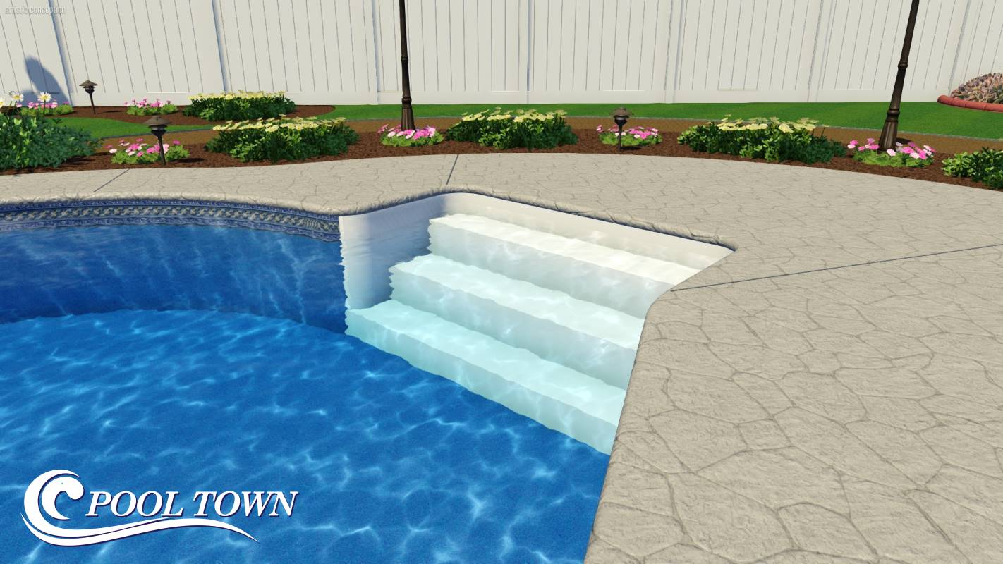 San Tropez Pool Shape | Pool Town