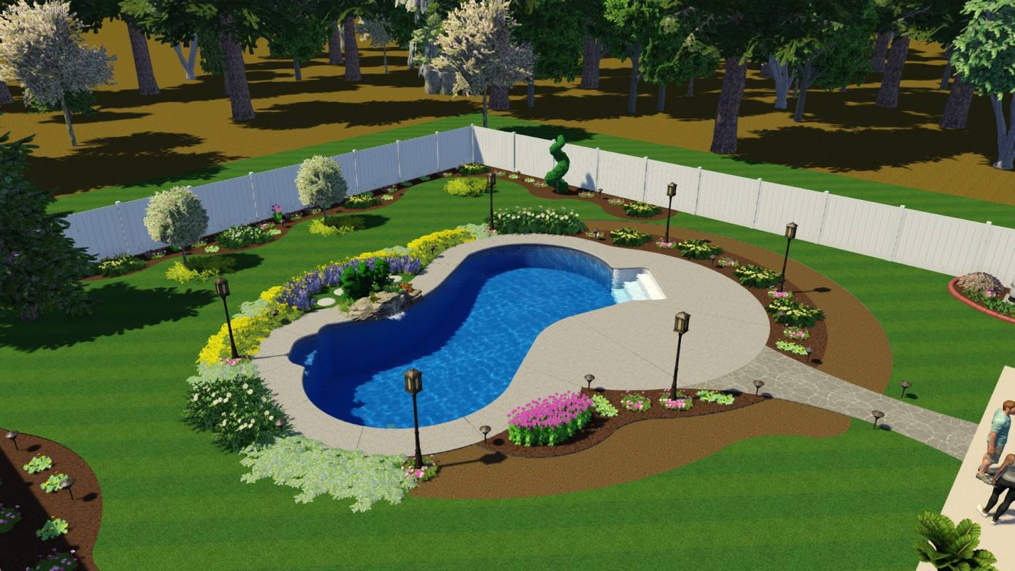 San Tropez Pool Shape | Pool Town