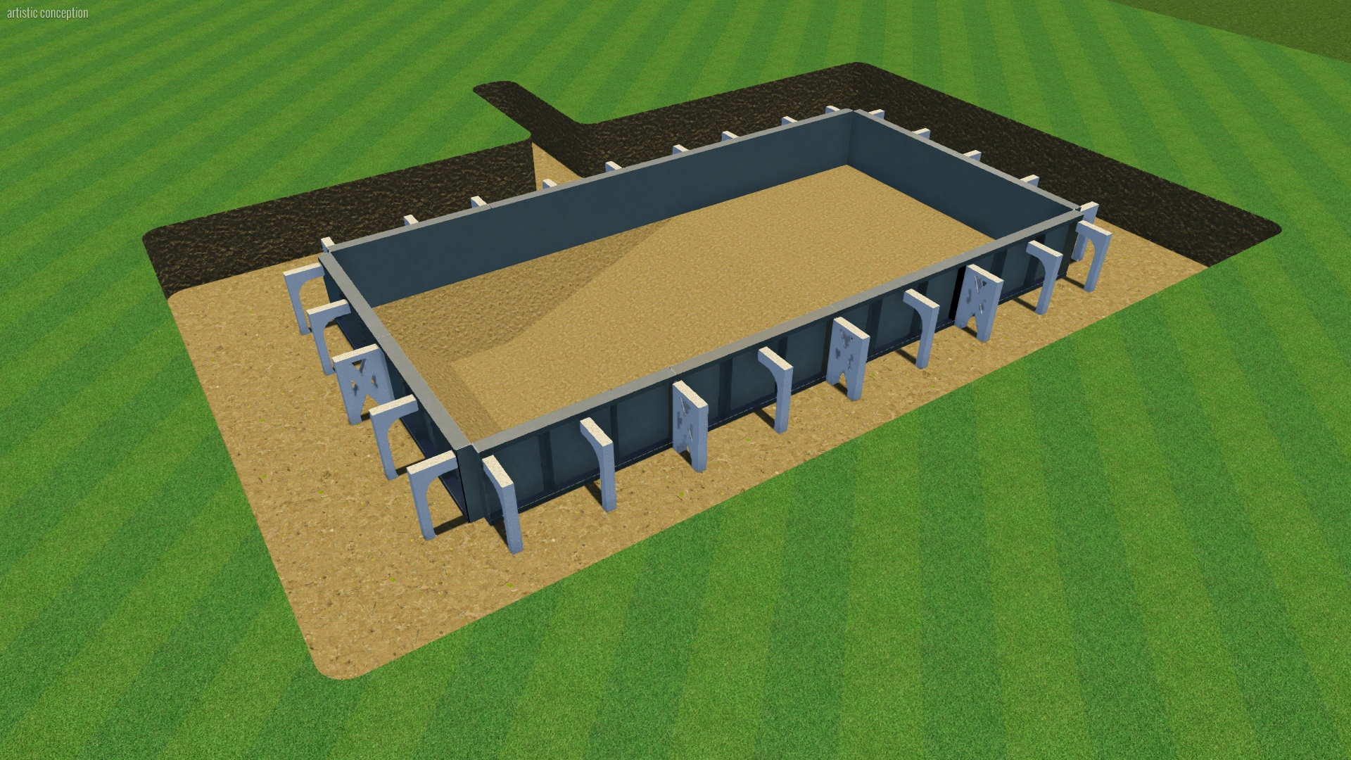 Pool Town's CXB Construction