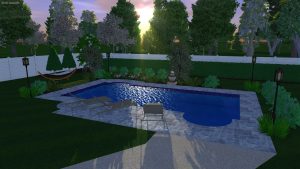 Monaco Pool Shape B | Pool Town