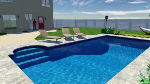 Monaco Pool Shape B | Pool Town
