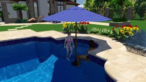 Gothic Pool Shape by Pool Town