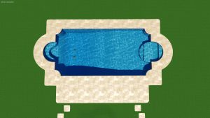 Gothic Pool Shape by Pool Town
