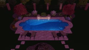 Gothic Pool Shape by Pool Town
