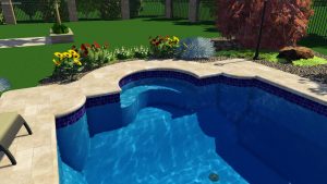 Gothic Pool Shape by Pool Town