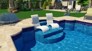 Gothic Pool Shape by Pool Town