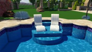 Gothic Pool Shape by Pool Town