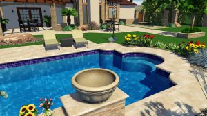 Gothic Pool Shape by Pool Town