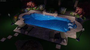 Gothic Pool Shape by Pool Town
