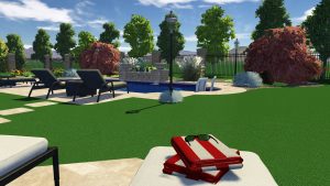 Gothic Pool Shape by Pool Town