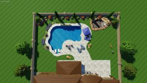 Natural Spring Ell Pool Shape by Pool Town