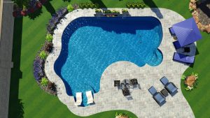 Natural Spring Ell Pool Shape by Pool Town