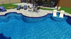 Natural Spring Ell Pool Shape by Pool Town