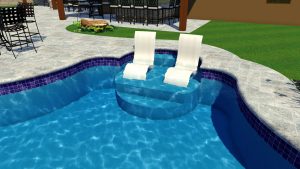 Natural Spring Ell Pool Shape by Pool Town