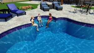 Natural Spring Ell Pool Shape by Pool Town