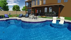 Natural Spring Ell Pool Shape by Pool Town