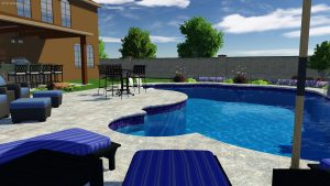 Natural Spring Ell Pool Shape by Pool Town