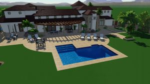 True Ell Pool Shape