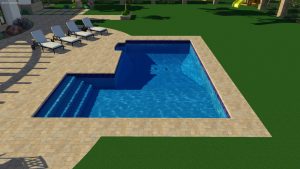 True Ell Pool Shape