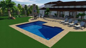 True Ell Pool Shape