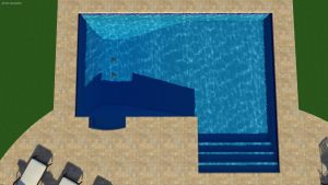 True Ell Pool Shape