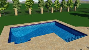 True Ell Pool Shape