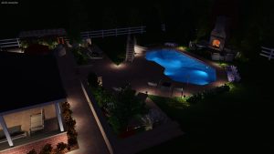 Grecian Lazy Ell Pool Shape by Pool Town