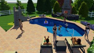 Grecian Lazy Ell Pool Shape by Pool Town