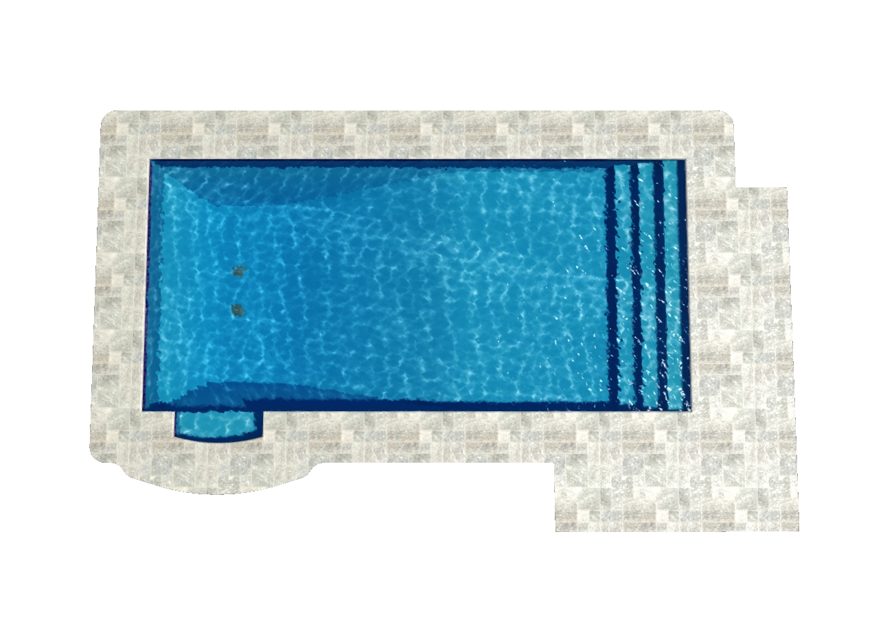 Monaco / Modern Rectangle A