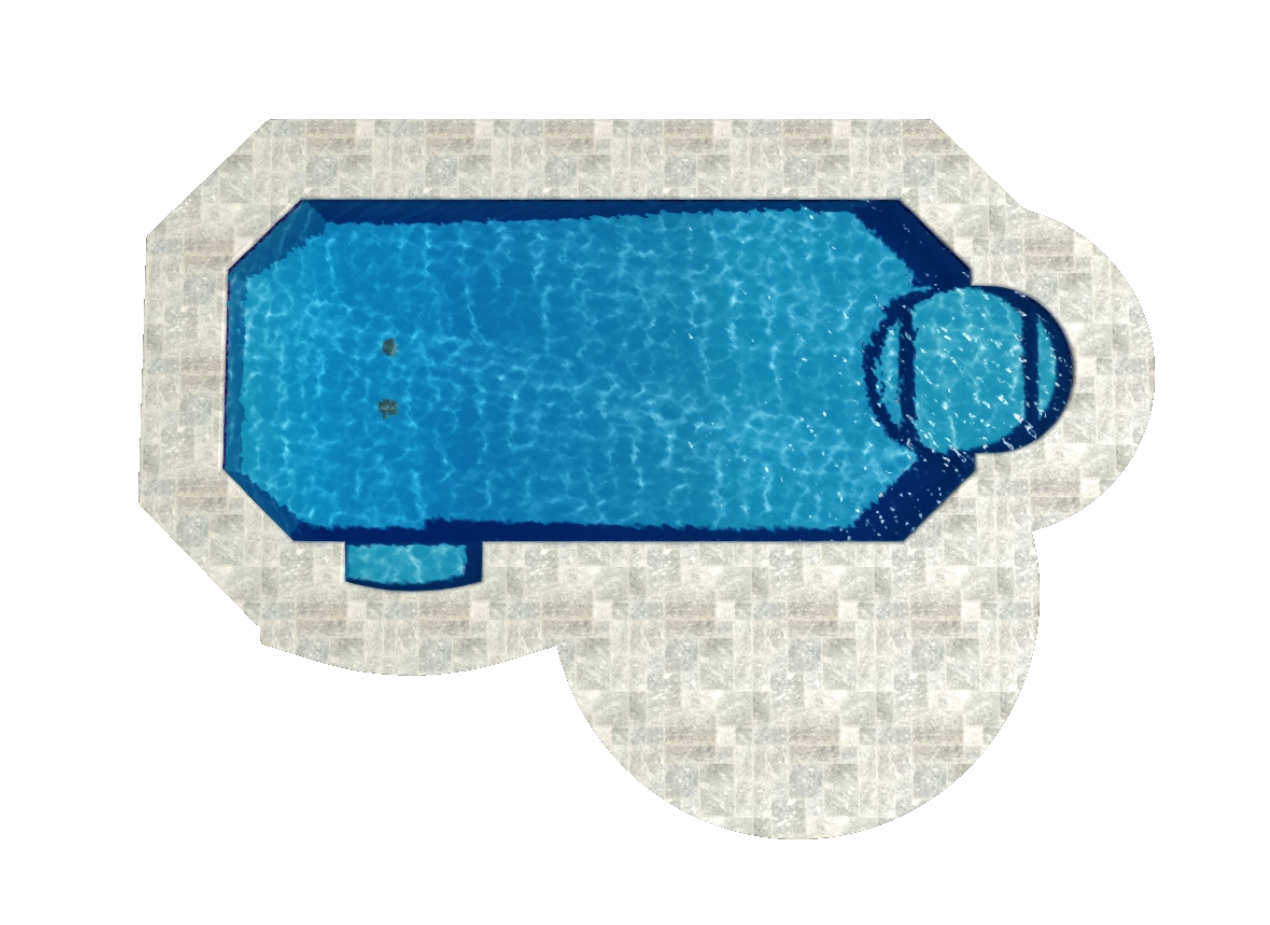 Grecian Pool Shape