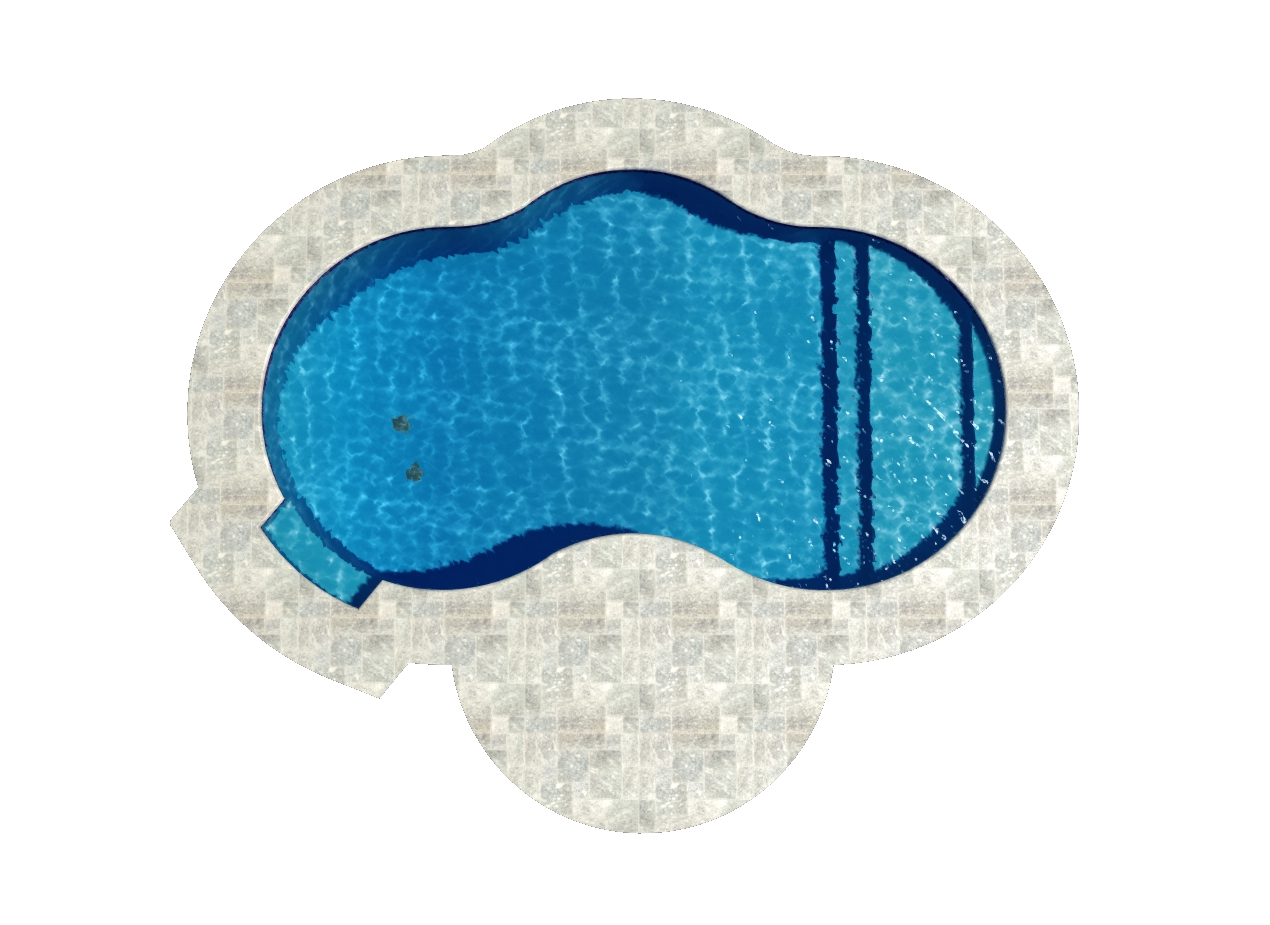 Santorini Pool Shape