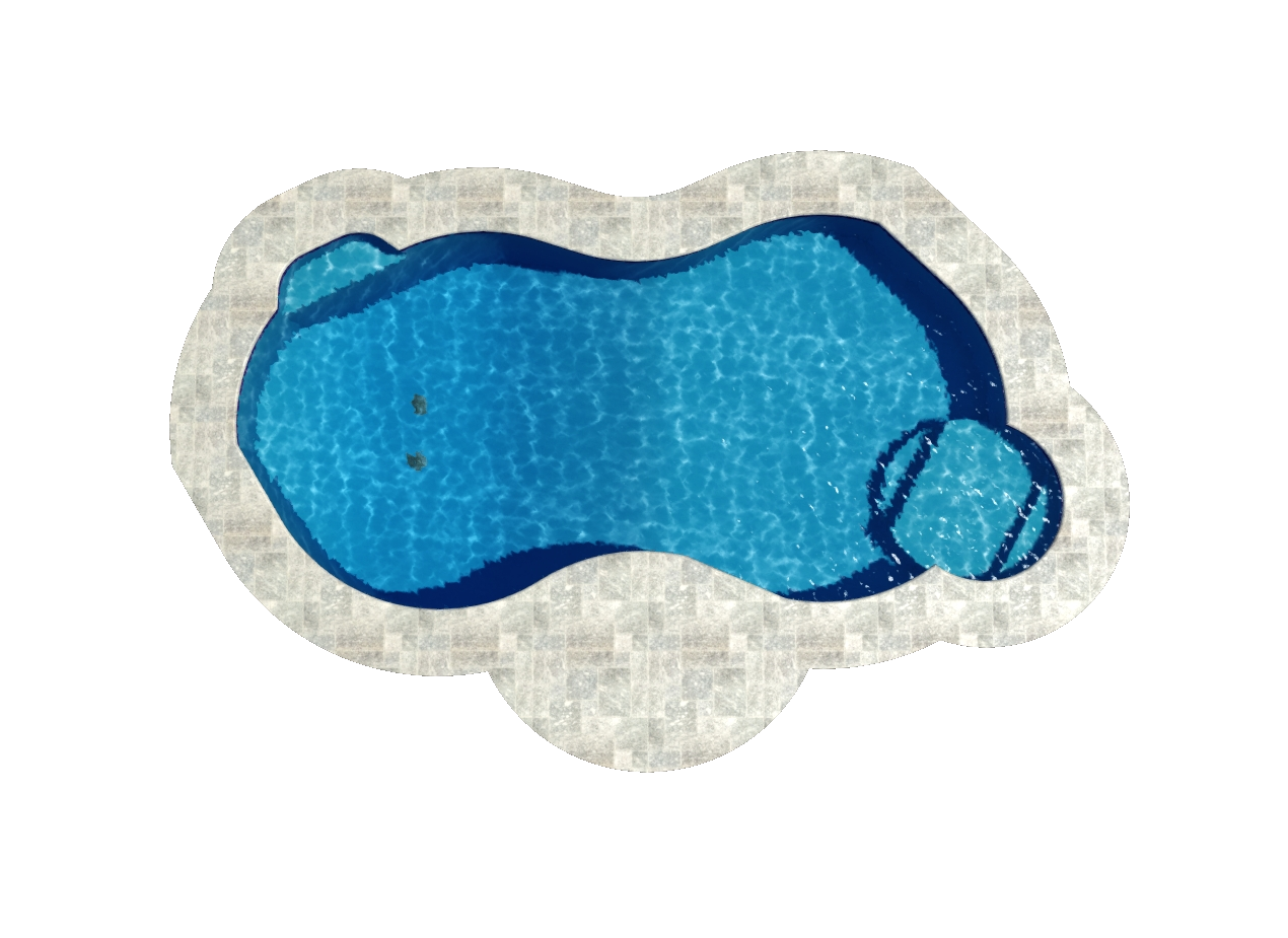 Blue Lagoon Pool Shape