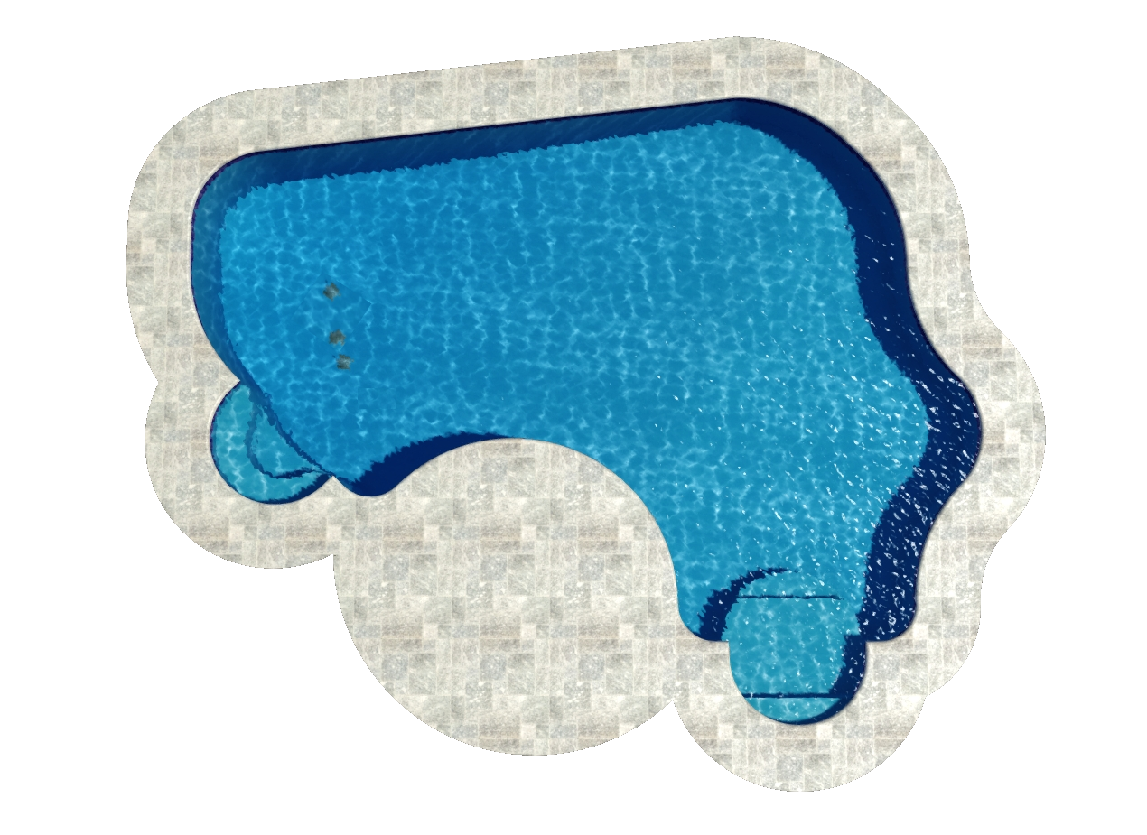 Natural Spring Ell Pool Shape